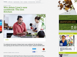 Win Adam Liaw's new cookbook, 'The Zen Kitchen'!