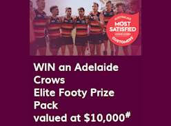 Win an Adelaide Crows Elite Footy Prize Pack