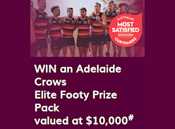 Win an Adelaide Crows Elite Footy Prize Pack