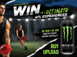 Win 1 of 2 AFL Experiences