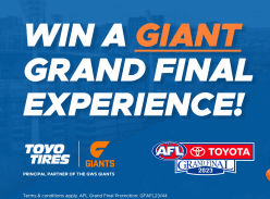 Win AFL Grand Final Tickets