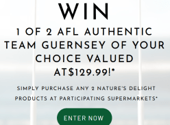 Win 1 of 2 AFL Guernsey of your Choice