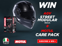 Win an AGV Streetmodular Resia & a Motul Care Kit