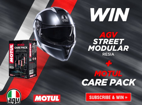 Win an AGV Streetmodular Resia + a Motul Care Kit - AGV Helmets