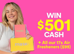 Win Air Fresheners + $501 CASH