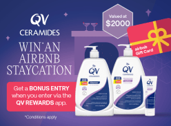 Win 1 of 5 $2K Airbnb Vouchers - QV Skincare