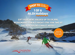 Win 1 of 6 ALDI Holidays