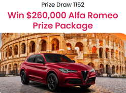 Win $260K Alfa Romeo Prize Package