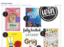 Win all the books in the December' 'Fully Booked' section