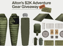 Win Alton's $2k Adventure Gear Giveaway!