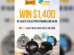 Win $1,400 Worth of Alvey & Platypus Lines Gear - Alvey Reels Australia