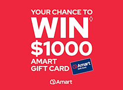 Win a $1K Amart Gift Card