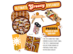 Win Amazing Groovy-Themed Products