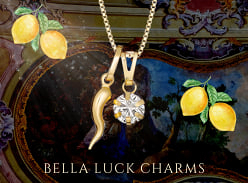 Win an 18K Gold Diamond Necklace!