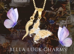 Win an 18K Gold Farfalla Butterfly Necklace