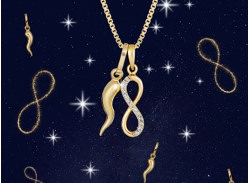 Win an 18K Gold Infinity Necklace