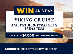 Win an 8-Day Viking Cruise Ancient Mediterranean Treasures