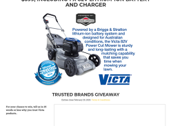 Win an 82V 18 Power Cut mover kit worth $599!