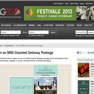 Win an $850 gourmet getaway package! - Australian Good Food & Travel Guide