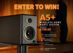 Win an A5+ Wireless Home Music System