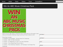 Win an ABC Music Christmas pack!