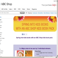 Win an ABC Shop kids book pack