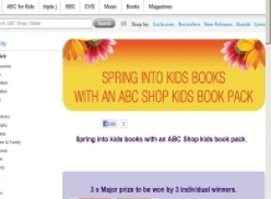 Win an ABC Shop kids book pack
