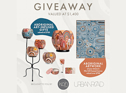 Win an Aboriginal Home Decor & Pamper Set