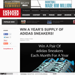 Win an Adidas Sneaker