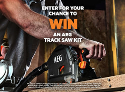 Win an AEG Track Saw Kit