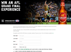 Win an AFL Grand Final Experience