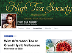 Win an Afternoon Tea at Grand Hyatt Melbourne