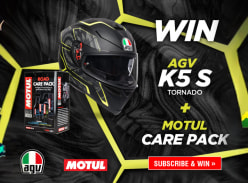 Win an AGV K5 S Tornado