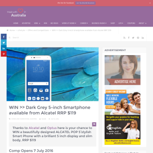 Win an Alcatel Pop smartphone! - Work At Home Mums