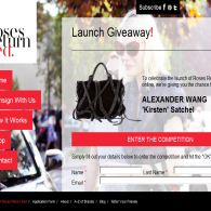 Win an Alexander Wang 'Kirsten' satchel! - Roses Return Red