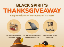 Win an Alienware M17 R4 Gaming Laptop and Black Desert Online Game Items or 1 of 100 Runner up Prizes