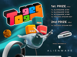 Win an Alienware Peripheral Bundle and Copy of Togges or 1 of 9 copies of Togges