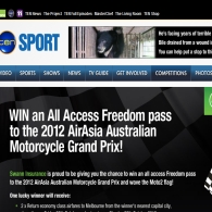 Win an All Access Freedom pass to the 2012 Australian Motorcycle Grand Prix