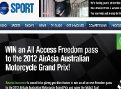 Win an All Access Freedom pass to the 2012 Australian Motorcycle Grand Prix