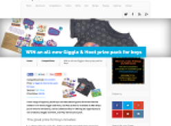Win an all-new Giggle & Hoot prize pack for boys