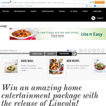 Win an amazing home entertainment package!