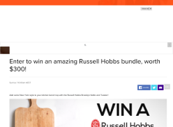 Win an amazing Russell Hobbs bundle