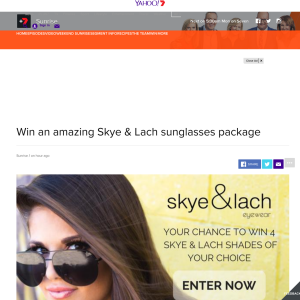 Win an amazing Skye & Lach sunglasses