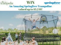 Win an Amazing Springfree Trampoline