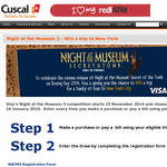 Win an amazing trip for a family of 4 to New York! - Cuscul