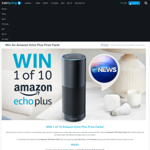 Win An Amazon Echo Plus Prize Pack