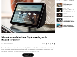 Win an Amazon Echo Show 8