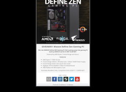 Win an AMD Ryzen Define Gaming PC