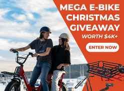 Win an Amigo Compact Cargo Electric Bike