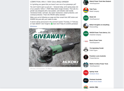 Win an Angle Grinder